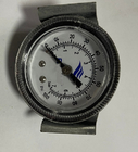 Gli oli dell'acqua intossicano i manometri 2&quot; 4&quot; della prova calibro di pressione d'aria del supporto del pannello 1/4 Bsp per i gas di misurazione